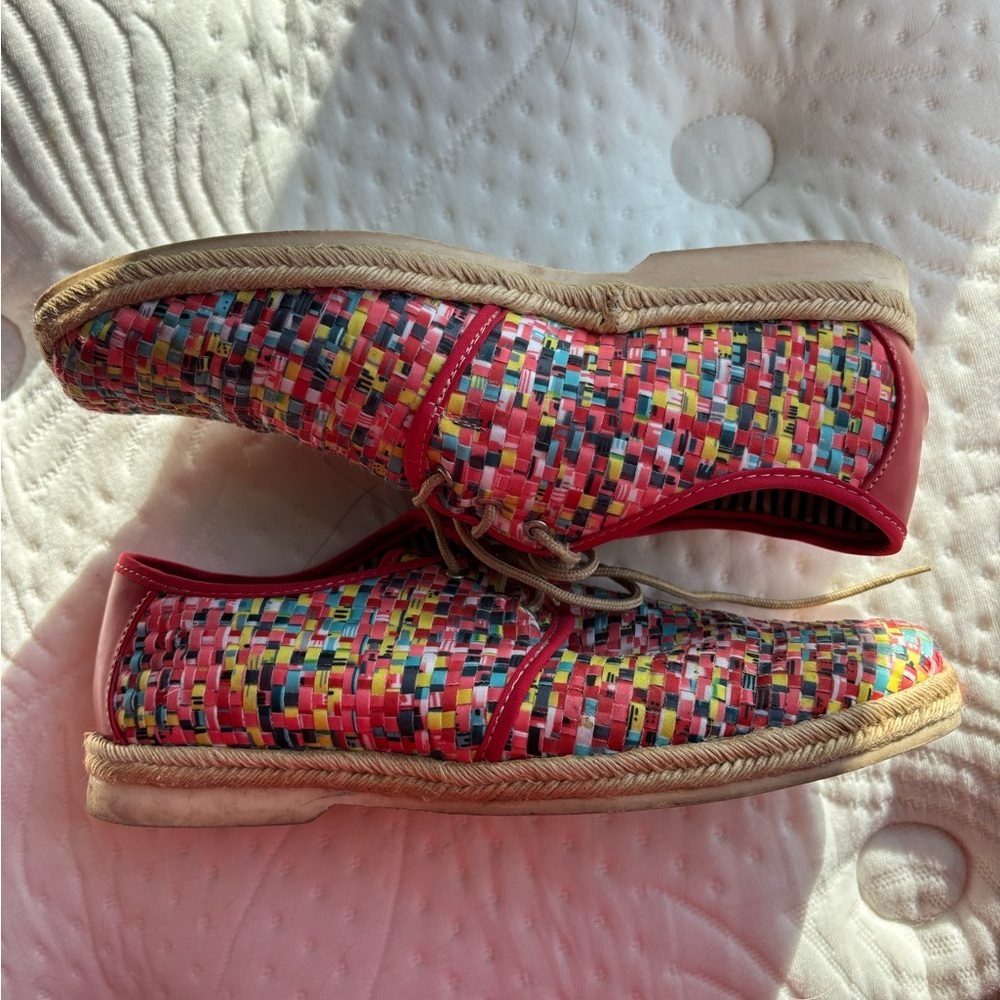 Zui Multicolor Woven Casual Shoes - Picture 3 of 5